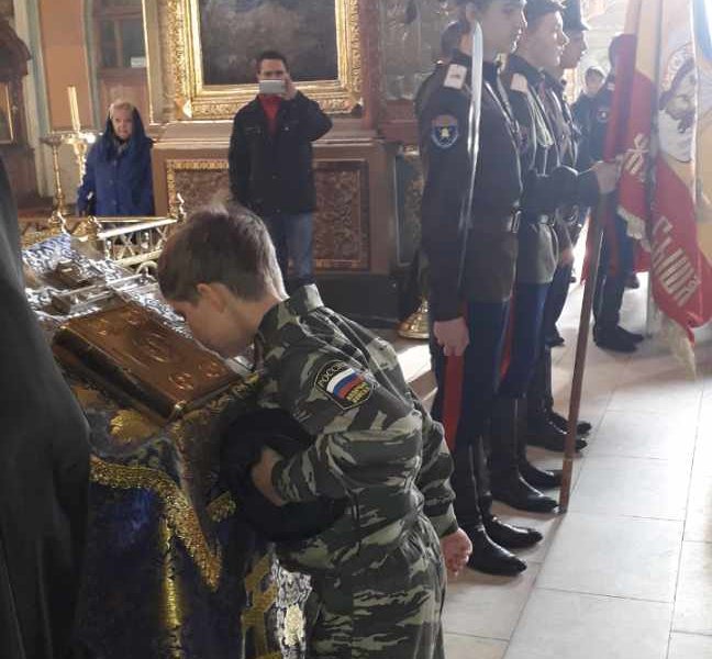 В главном соборе Сызрани казаки и кадеты приняли присягу