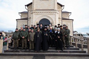 Подготовку и помощь в освящении храма приняли казаки Павловского районного общества