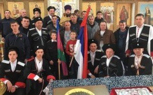 Двадцать два казака приняли присягу в станице Исправной