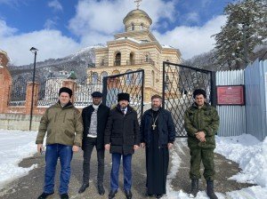 Казаки Горячеводской общины оказали помощь монастырю