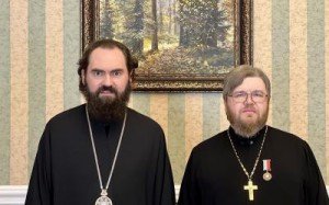 Архиепископ Феофилакт поздравил священника Баталпашинского отдела с днем рождения