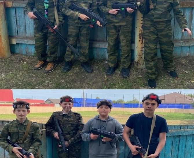 Казаки-наставники провели военно-тактические игры в СОШ 24 г. Кургана.