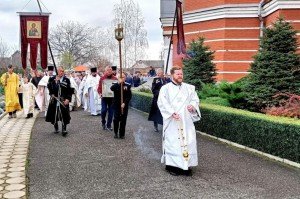 Казаки Терско-Малкинского окружного общества приняли участие в проведении Престольного дня