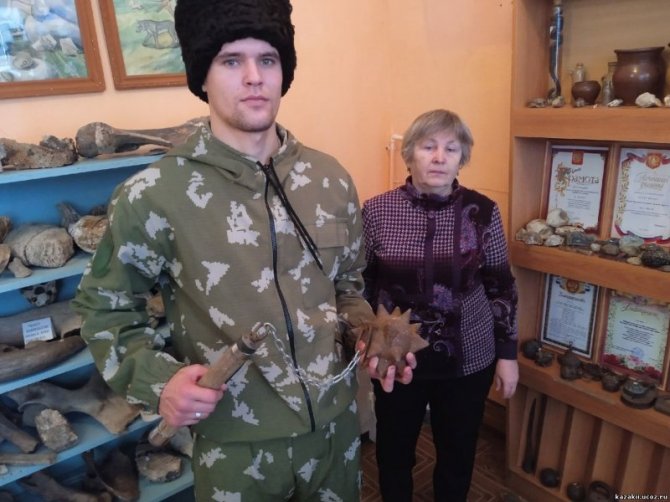 Казаков Зауральского отдела пригласили в школьный музей села Верхнеключевское.